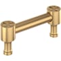 Signature Hardware Orwell 3 Inch Center to Center Handle Cabinet Pull Champagne Bronze