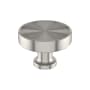 Signature Hardware Orwell 1-3/4 Inch Mushroom Cabinet Knob Satin Nickel