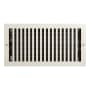 Signature Hardware Modern Steel Oversized Wall Register - 6" x 10" Brushed Nickel