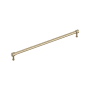 Signature Hardware Lazzara 24 Inch Center to Center Hammered Appliance Pull Golden Champagne