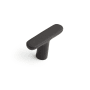 Signature Hardware Novak 1-3/4 Inch Bar Cabinet Knob Matte Black