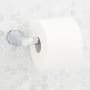 Signature Hardware Elita Wall-Mounted Euro Style Toilet Paper Holder Chrome