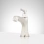 Signature Hardware Elita 1.2 GPM Single Hole Bathroom Faucet with Pop-Up Drain Assembly Brushed Nickel