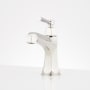 Signature Hardware Elita 1.2 GPM Single Hole Bathroom Faucet with Pop-Up Drain Assembly Polished Nickel