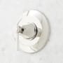Signature Hardware Elita Pressure Balanced Valve Trim with Lever Handle - Accufit Rough-In Valve Included Polished Nickel