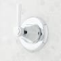 Signature Hardware Elita 6 Function Diverter Valve Trim with Lever Handle and Included Rough In Valve Chrome