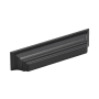 Signature Hardware Gilderoy 3-3/4 Inch Center to Center Cup Cabinet Pull Matte Black