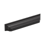 Signature Hardware Gilderoy 5-1/16 Inch Center to Center Cup Cabinet Pull Matte Black