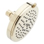 Signature Hardware FundamentALL 6" Round Multifunction 1.75 GPM Shower Head Polished Brass