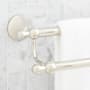 Signature Hardware Traditional 26-3/4" Towel Bar Polished Nickel