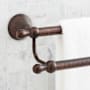 Signature Hardware Traditional 26-3/4" Towel Bar Oil Rubbed Bronze