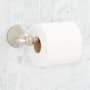 Signature Hardware Traditional Wall Mounted Toilet Paper Holder Brushed Nickel