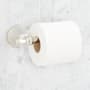 Signature Hardware Traditional Wall Mounted Toilet Paper Holder Polished Nickel