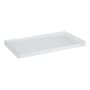 Signature Hardware 60" x 32" Solid Surface Three Wall Shower Base with Single Threshold and Right Drain Glossy White