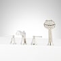 Signature Hardware Elita Deck Mounted Roman Tub Filler with Built-In Diverter - Includes Hand Shower Polished Nickel