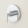 Signature Hardware Drea Thermostatic Valve Trim Only - Less Rough-In Valve Chrome