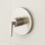 Signature Hardware Drea Thermostatic Valve Trim Only - Less Rough-In Valve Brushed Nickel