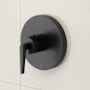 Signature Hardware Drea Thermostatic Valve Trim Only - Less Rough-In Valve Matte Black