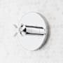 Signature Hardware Vassor Thermostatic Valve Trim - 1/2" Rough-In Valve Included Chrome