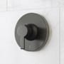 Signature Hardware Lentz Thermostatic Valve Trim Only with Lever Handle - Less Rough-In Valve Matte Black