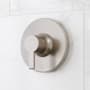 Signature Hardware Lentz Thermostatic Valve Trim Only with Lever Handle - Less Rough-In Valve Brushed Nickel