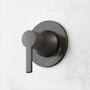 Signature Hardware Lentz Single Handle Volume Control Valve Trim Matte Black