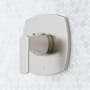 Signature Hardware Sefina Thermostatic Valve Trim Only - Less Rough-In Valve Brushed Nickel