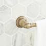 Signature Hardware Beasley 18" Towel Bar Aged Brass