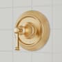 Signature Hardware Beasley Pressure Balanced Valve Trim Only - Less Rough-In Valve Brushed Gold