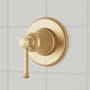 Signature Hardware Beasley Volume Control Trim Only - Less Rough-In Valve Brushed Gold