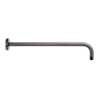 Signature Hardware Contemporary 17-5/8" Wall Mounted Shower Arm Gunmetal