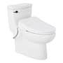 Signature Hardware Brinstead 1.28 GPF One Piece Elongated Toilet - ADA Compliant, Bidet Seat Included Matte Black