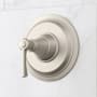 Signature Hardware Marceau Pressure Balanced Valve Trim with Lever Handle - Less Rough-In Valve Brushed Nickel