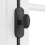Signature Hardware Odette 2 Inch Tall Cabinet Cremone Security Bolt Matte Black
