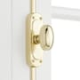 Signature Hardware Odette 2 Inch Tall Cabinet Cremone Security Bolt Polished Brass