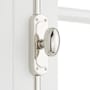 Signature Hardware Odette 2 Inch Tall Cabinet Cremone Security Bolt Polished Nickel