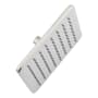 Signature Hardware Berwyn 2.5 GPM Single Function Rain Shower Head Brushed Nickel