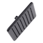 Signature Hardware Berwyn 2.5 GPM Single Function Rain Shower Head Matte Black