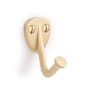 Signature Hardware Cavill Brass Single Robe Hook Satin Brass