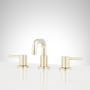 Signature Hardware Lexia 1.2 GPM Widespread Bathroom Faucet Polished Brass