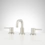 Signature Hardware Lexia 1.2 GPM Widespread Bathroom Faucet Brushed Nickel