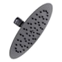 Signature Hardware 2.5 GPM 8" Wide Contemporary Rain Shower Head Matte Black