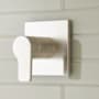 Signature Hardware Hibiscus Volume Control Trim - 1/2" Rough In Valve Included Brushed Nickel