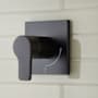 Signature Hardware Hibiscus Volume Control Trim - 1/2" Rough In Valve Included Matte Black