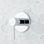 Signature Hardware Lexia Volume Control Trim - 3/4" Rough In Valve Included Chrome