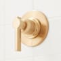 Signature Hardware Greyfield Volume Control Trim - 3/4" Rough In Valve Included Brushed Gold