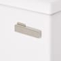 Signature Hardware Lavrik Brass Toilet Tank Lever - Reversible Mount Brushed Nickel