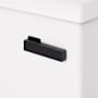Signature Hardware Lavrik Brass Toilet Tank Lever - Reversible Mount Matte Black