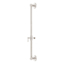 Signature Hardware 30" Traditional Hand Shower Slide Bar Brushed Nickel