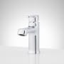 Signature Hardware Sefina 1.2 GPM Single Hole Bathroom Faucet with Pop-Up Drain Assembly Chrome